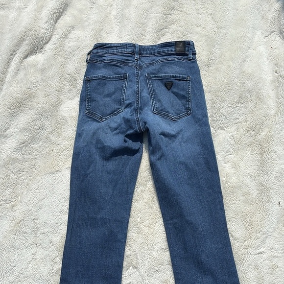 GUESS High Rise Skinny Jeans | Size 26 | Classic Blue Denim | - Picture 8 of 9